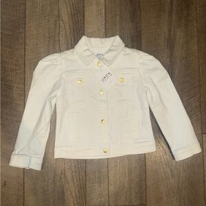 Janie and Jack White Denim Jacket *NWT*